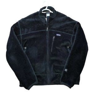 Vintage Patagonia Regulator R4 deep pile fleece black size XL